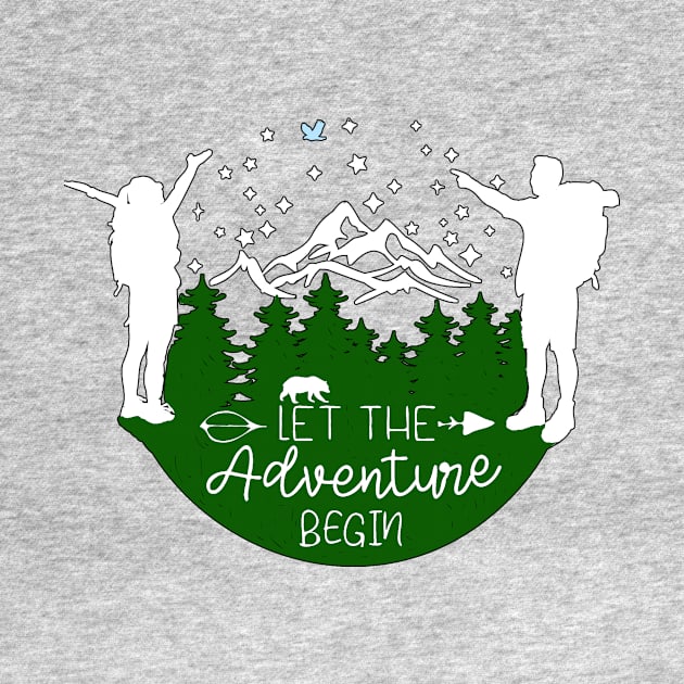 Let the Adventure Begin Camping Hiking by letnothingstopyou